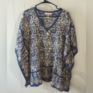 Tory Burch Madura Silk Caftan XS/S
